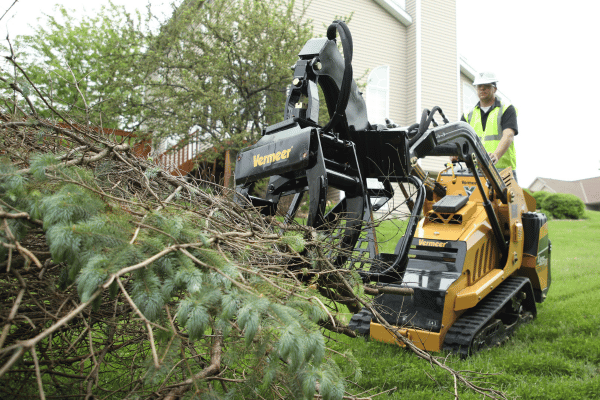 Vermeer Mini Skid Steer in Action