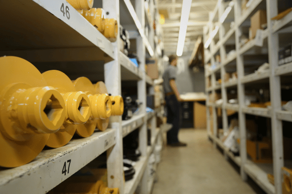 Vermeer Parts stock room